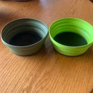 Sea to Summit backpacking bowls
